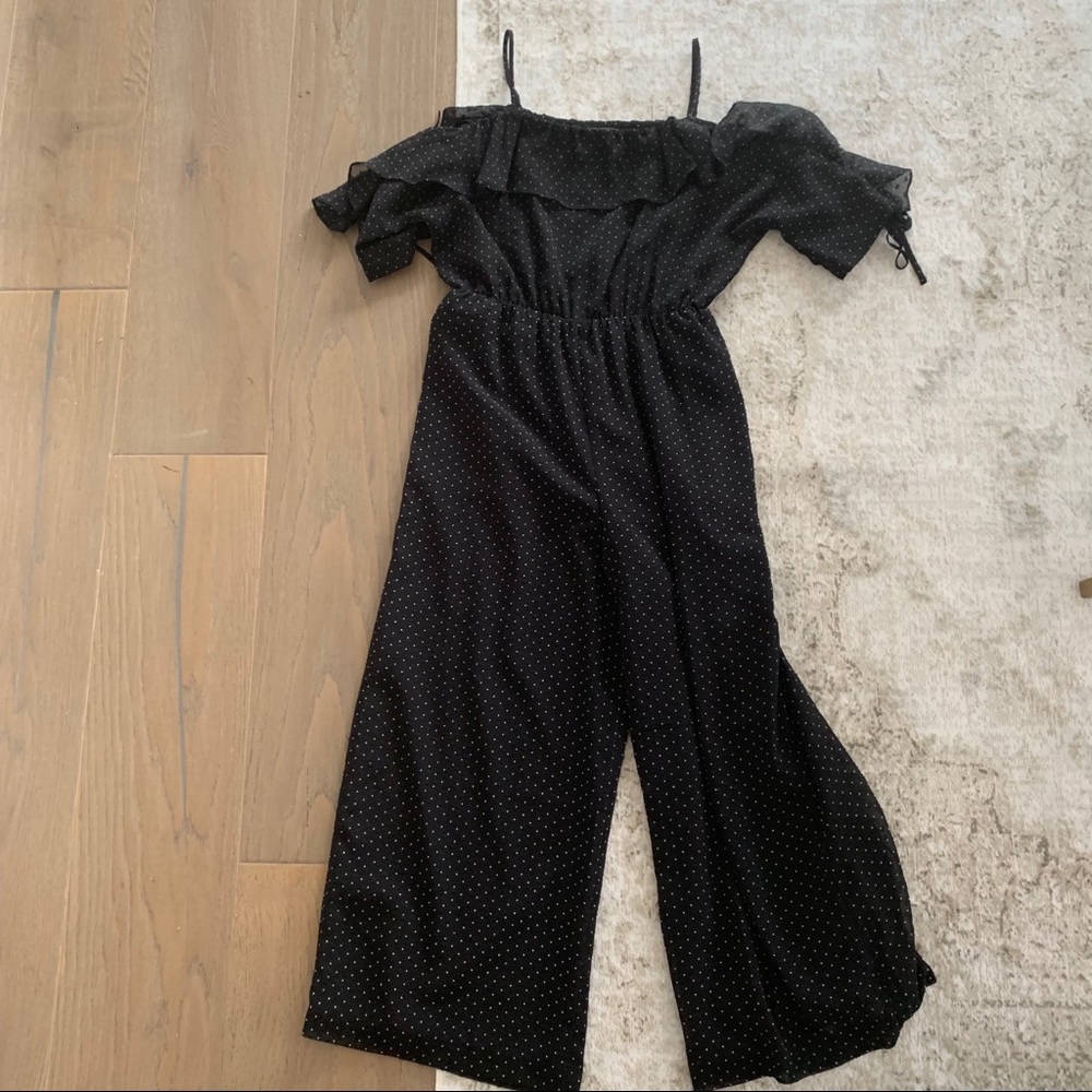 LAST CALL club Monaco polka dot romper size 2